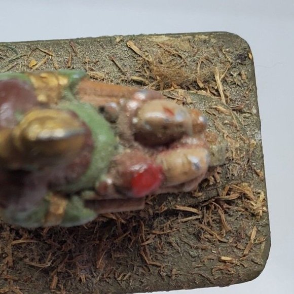 Vintage Ogre Walking With Wheelbarrow Collectible Miniature Figurine Statue - Picture 7 of 11